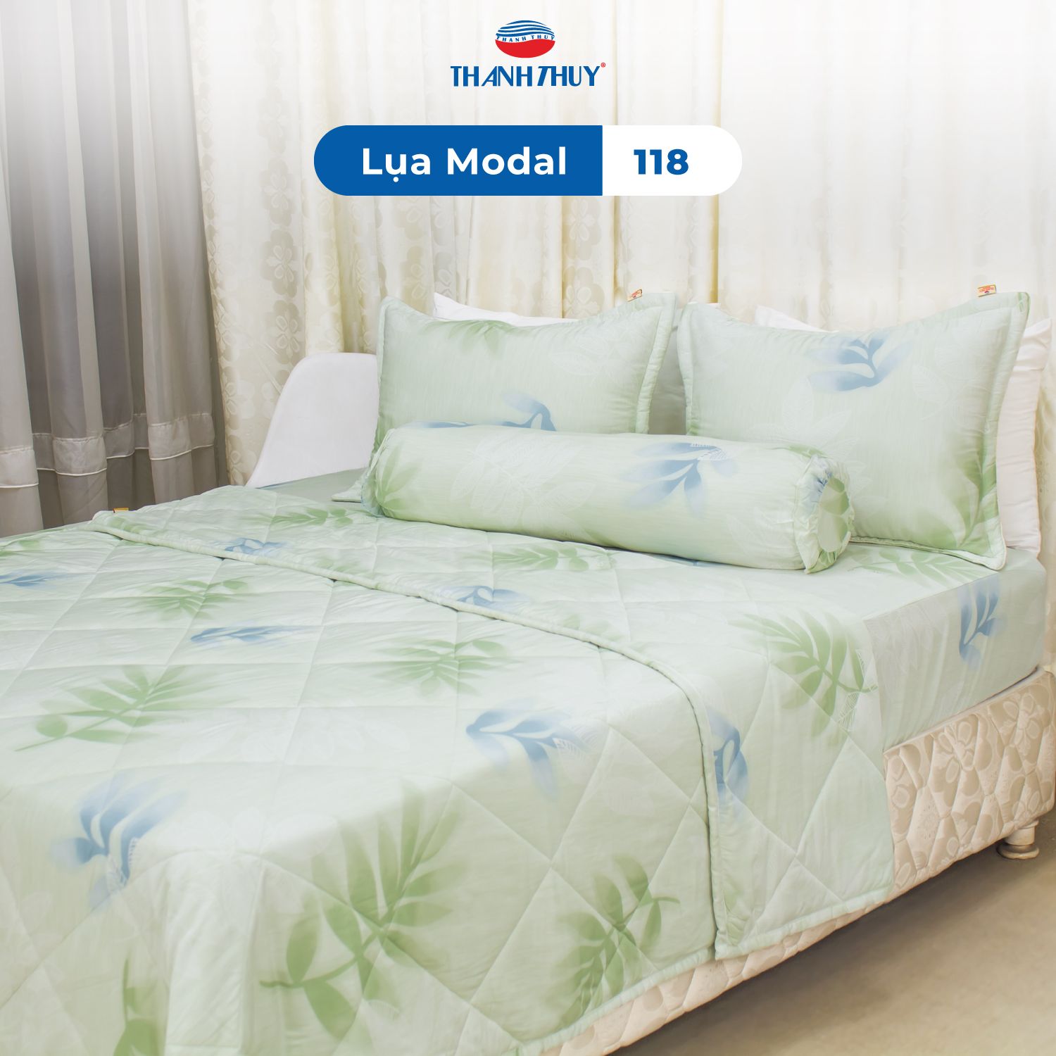  Bộ Ga Bọc Lụa Modal 118 