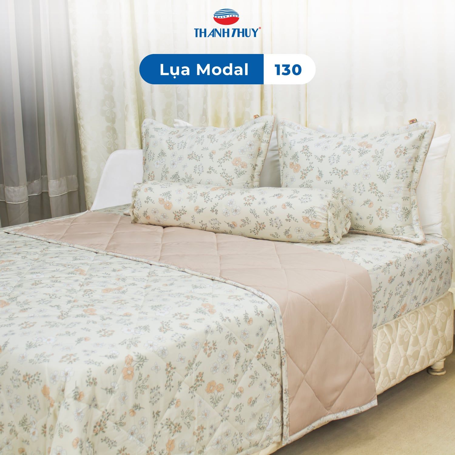 Bộ Ga Bọc Lụa Modal 130 