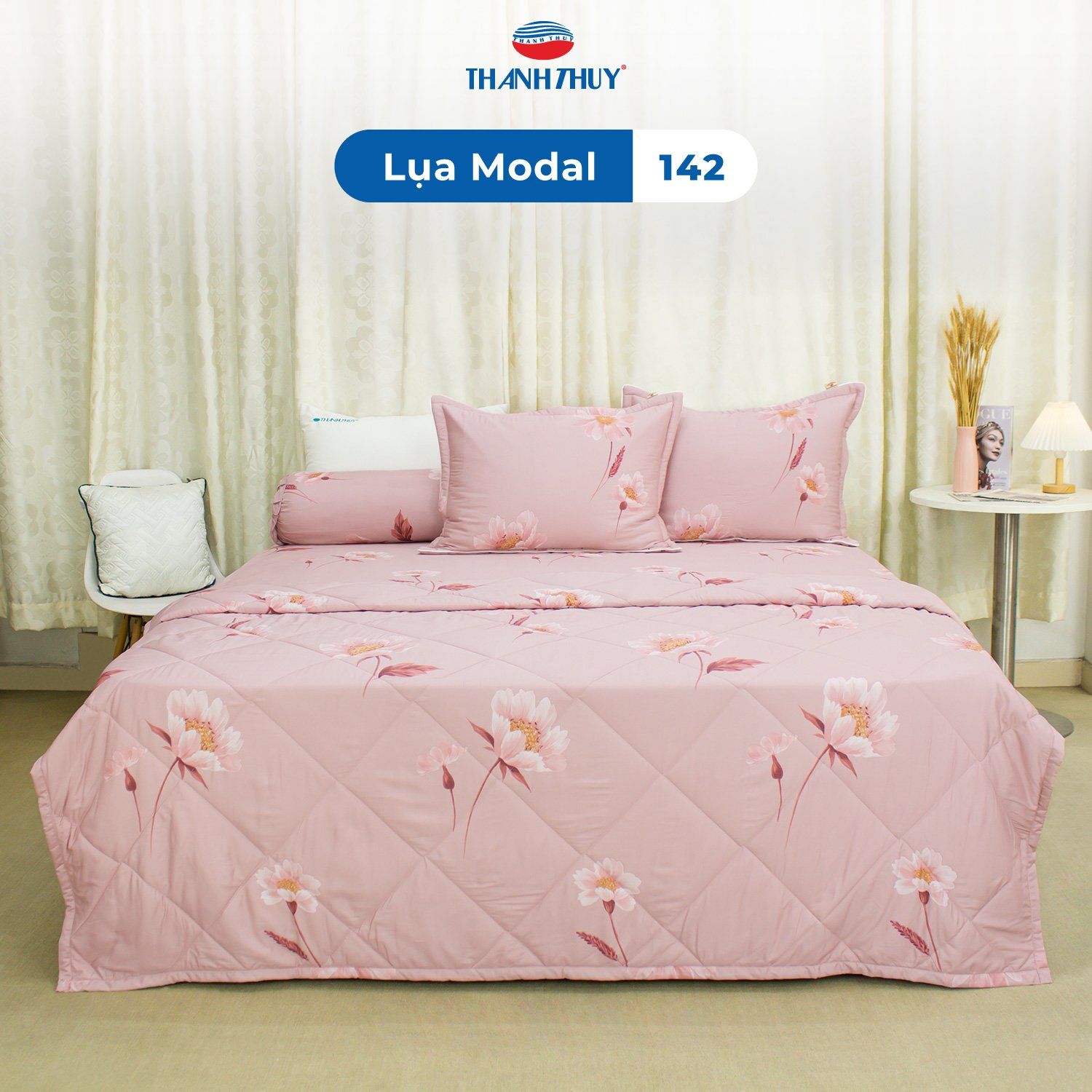  Vỏ Gối Lẻ Lụa Modal 142 