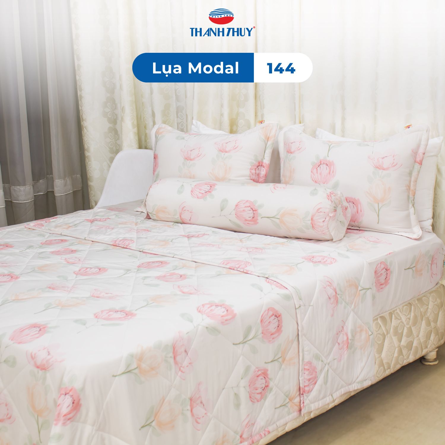  Vỏ Gối Lẻ Lụa Modal 144 
