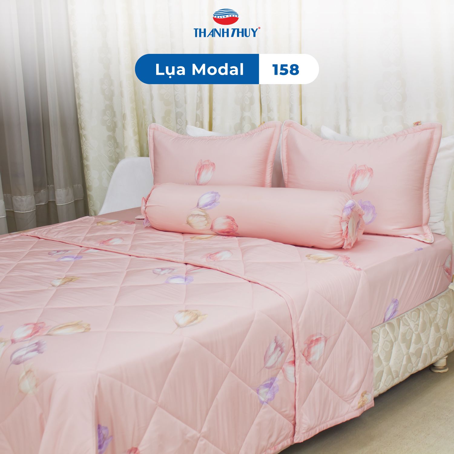  Bộ Ga Bọc Lụa Modal 158 
