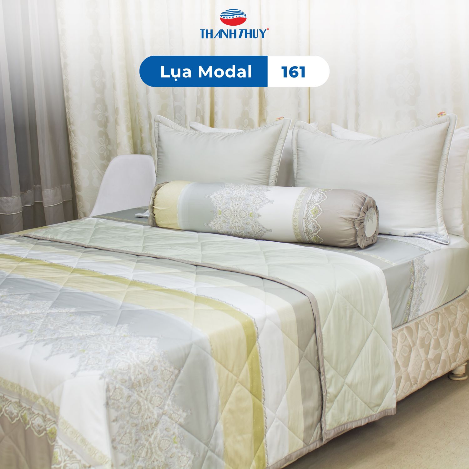  Bộ Ga Bọc Lụa Modal 161 