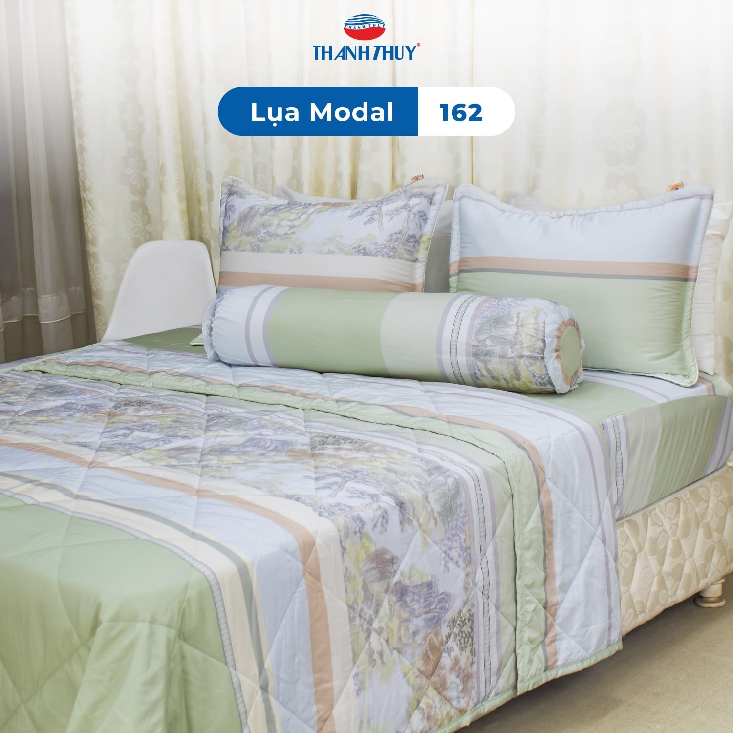  Bộ Ga Bọc Lụa Modal 162 