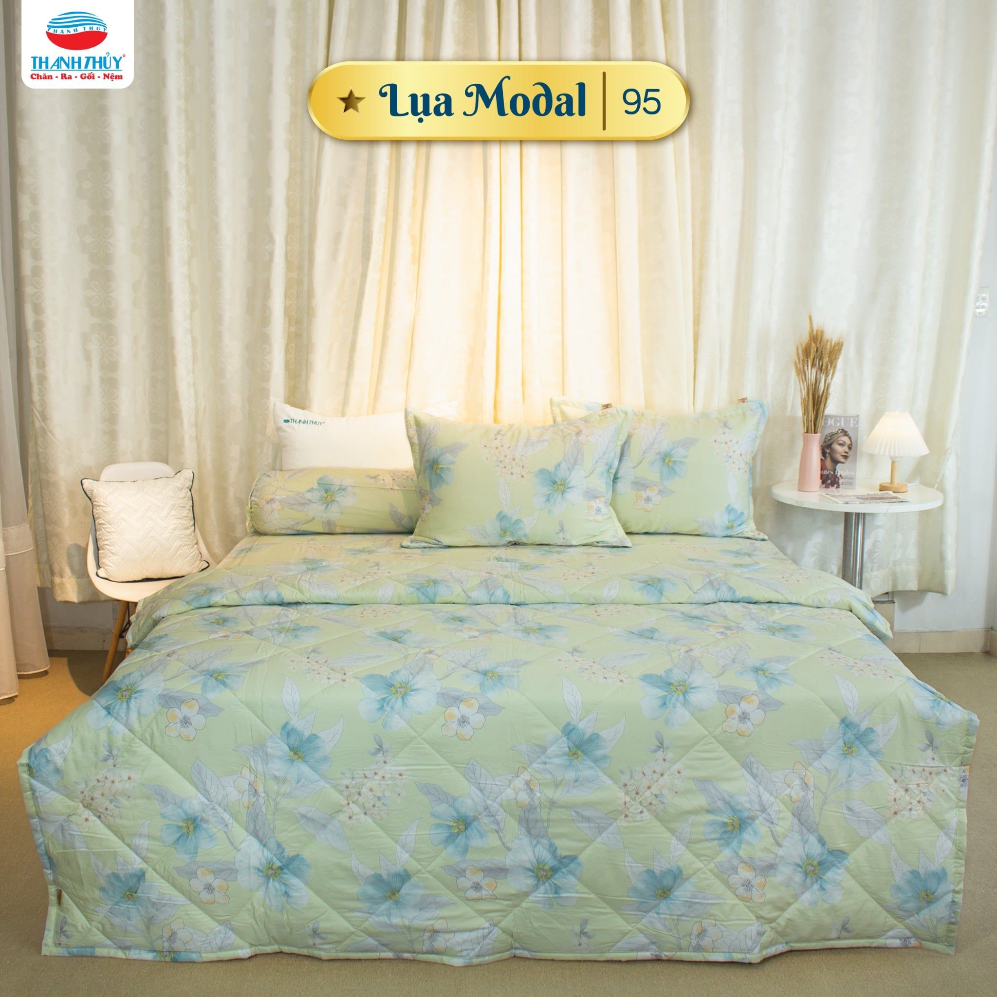  Vỏ Gối Lẻ Lụa Modal 95 