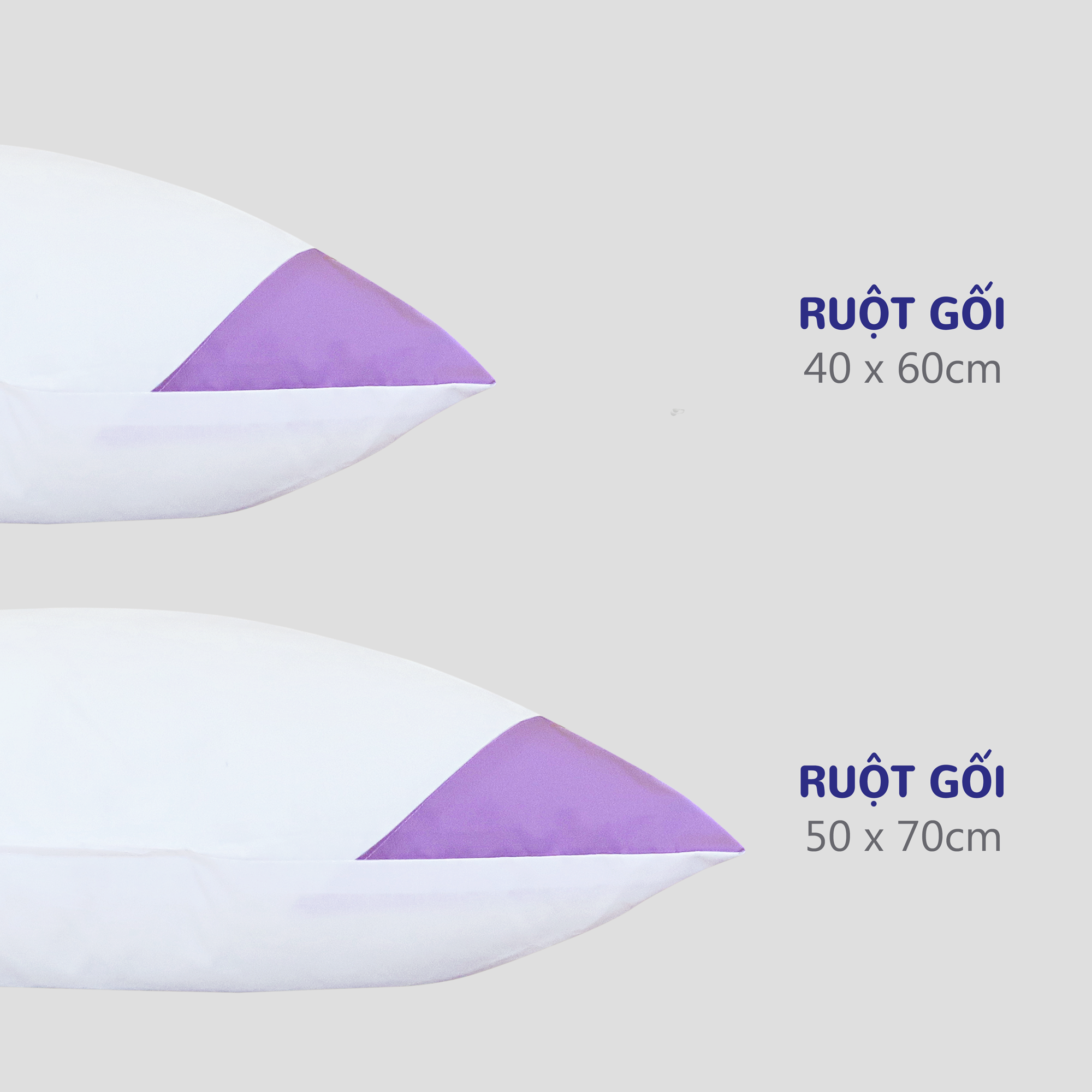  Combo Ruột Gối Lông Vũ Nhân Tạo Bella 