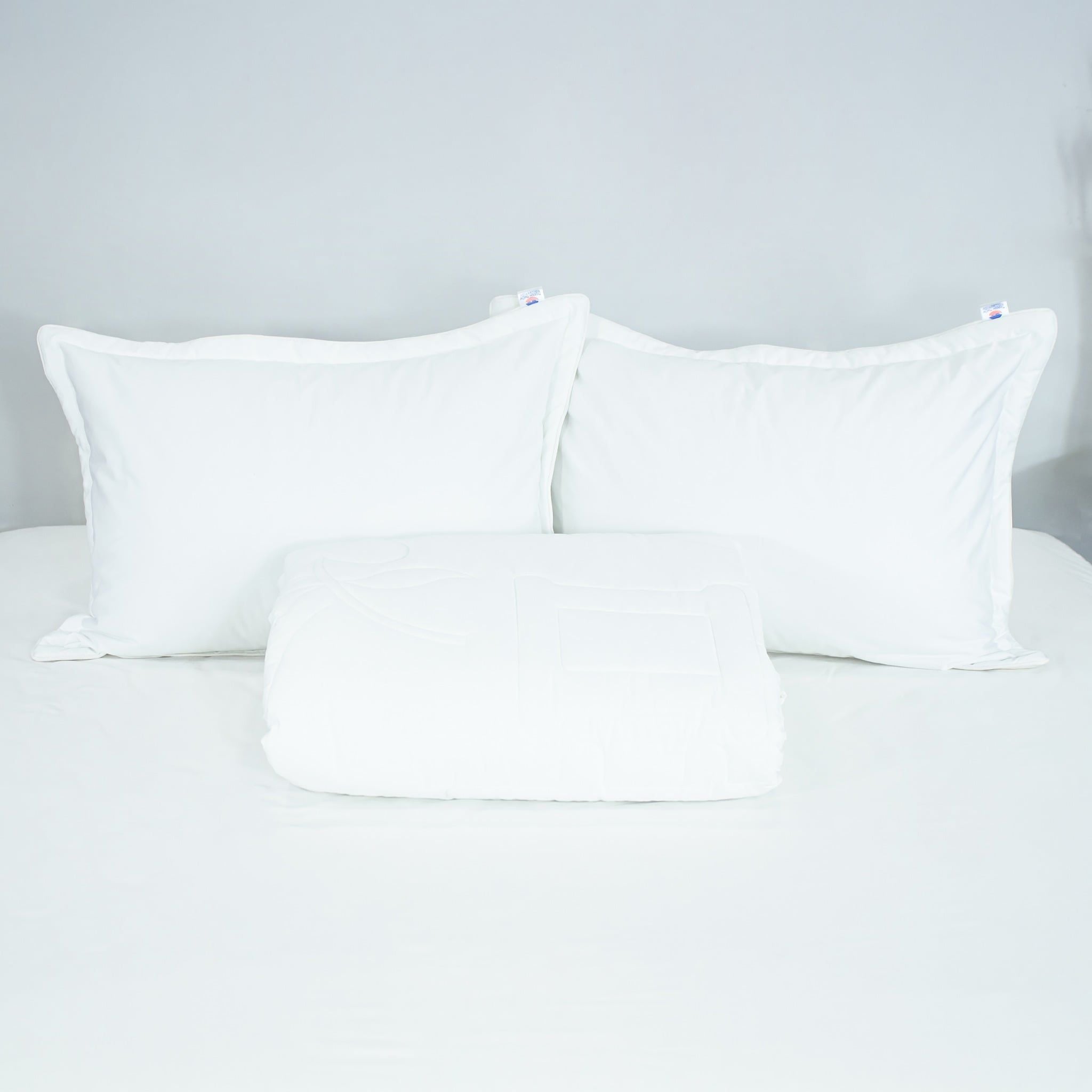  Bộ Ga Bọc Cotton Chữ Hỷ Trắng (T300) 