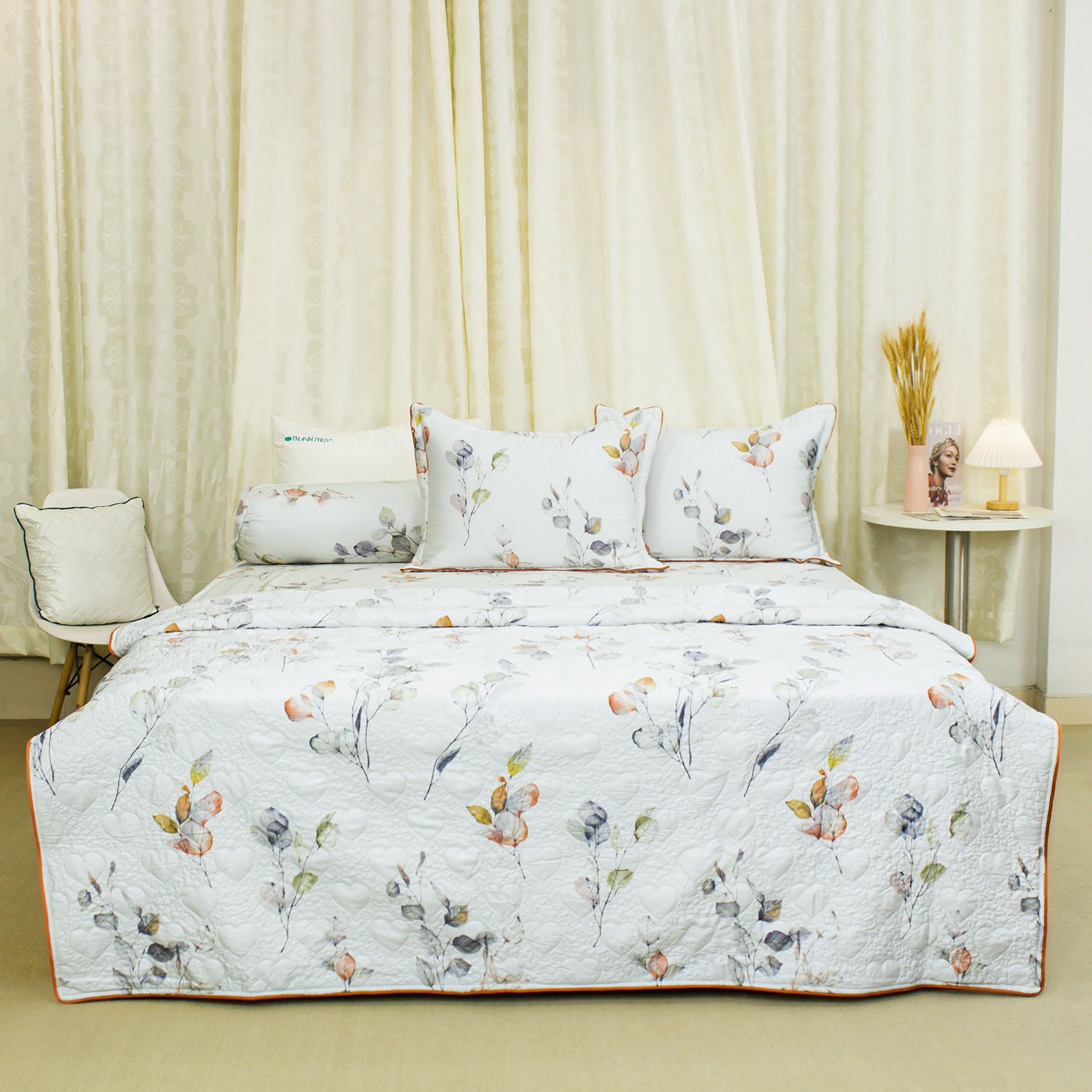  Vỏ Gối Lẻ Lụa Tơ Tằm 102 