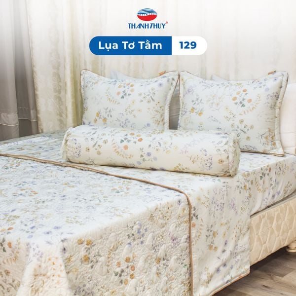  Vỏ Gối Lẻ Lụa Tơ Tằm 129 