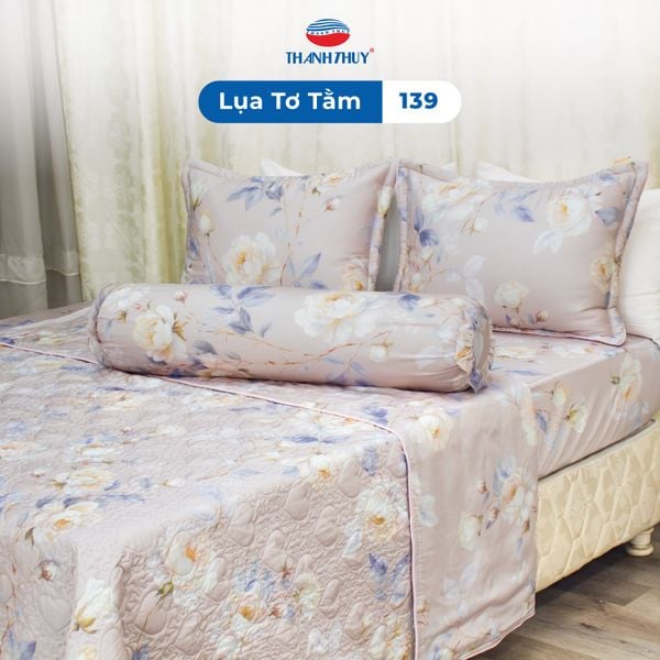  Bộ Ga Bọc Lụa Tơ Tằm 139 