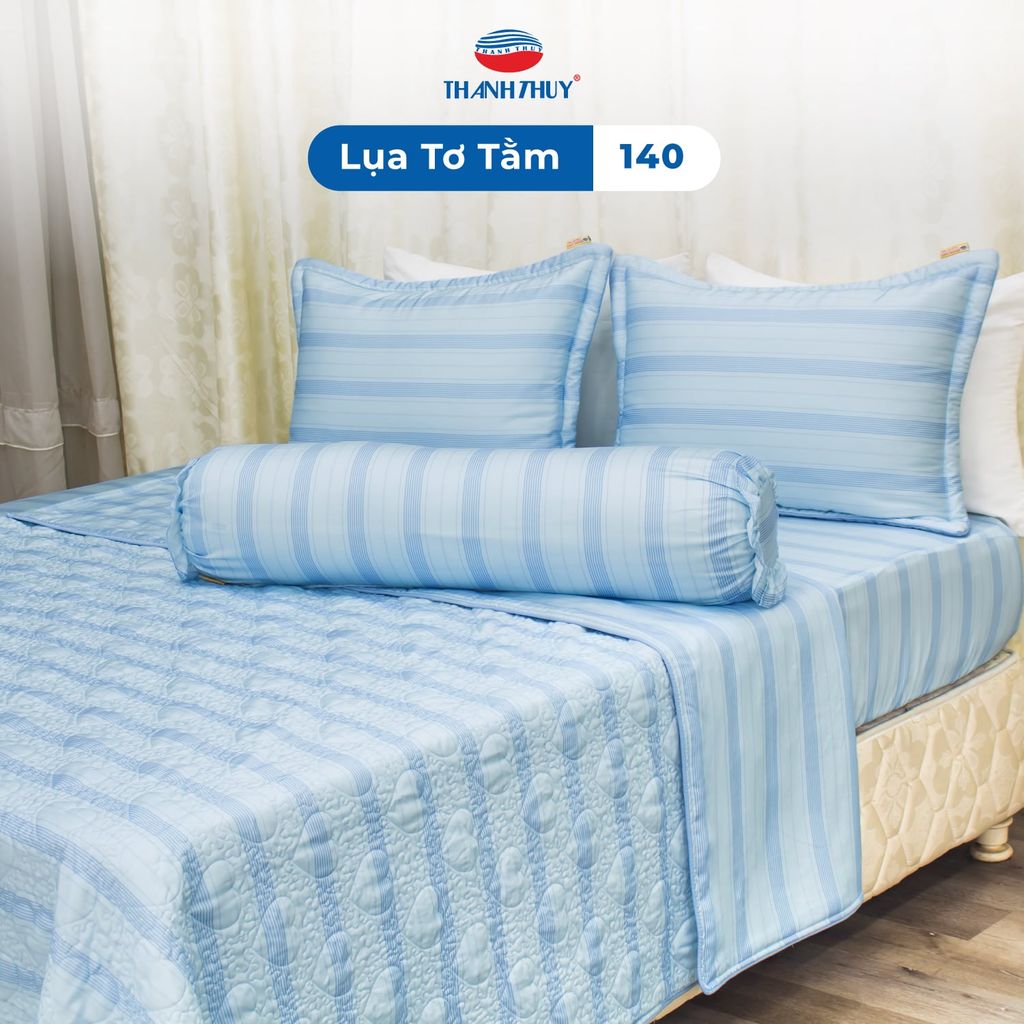  Bộ Ga Phủ Bèo Lụa Tơ Tằm 140 