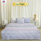  [DEAL SỐC COMBO] Bộ Chăn Ga Gối 4 món, 5 món - Lụa Modal mềm mại, thoáng mát - Kẻ Sọc - THANH THUY 