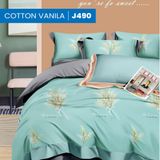  Vỏ gối nằm Cotton Vanila Size 40x60 cm, 50x70 cm - 100% Cotton Vanila mềm mại, thoáng mát - Hoa lá 2 - THANH THUY 
