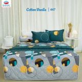  [DEAL SỐC] Bộ Chăn Ga Gối 4 món,5 món -100% Cotton Vanila thoáng mát-Kẻ sọc, Đơn giản - THANH THUY 