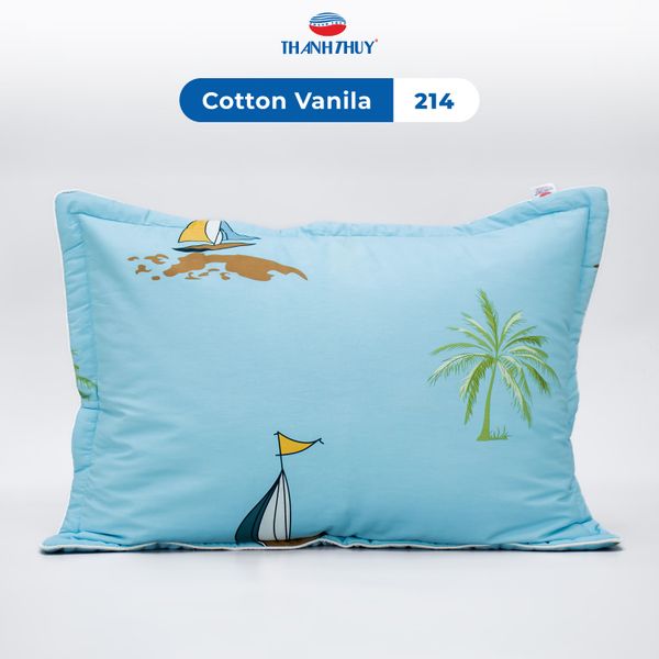  Vỏ Gối Lẻ Cotton Vanila 214 