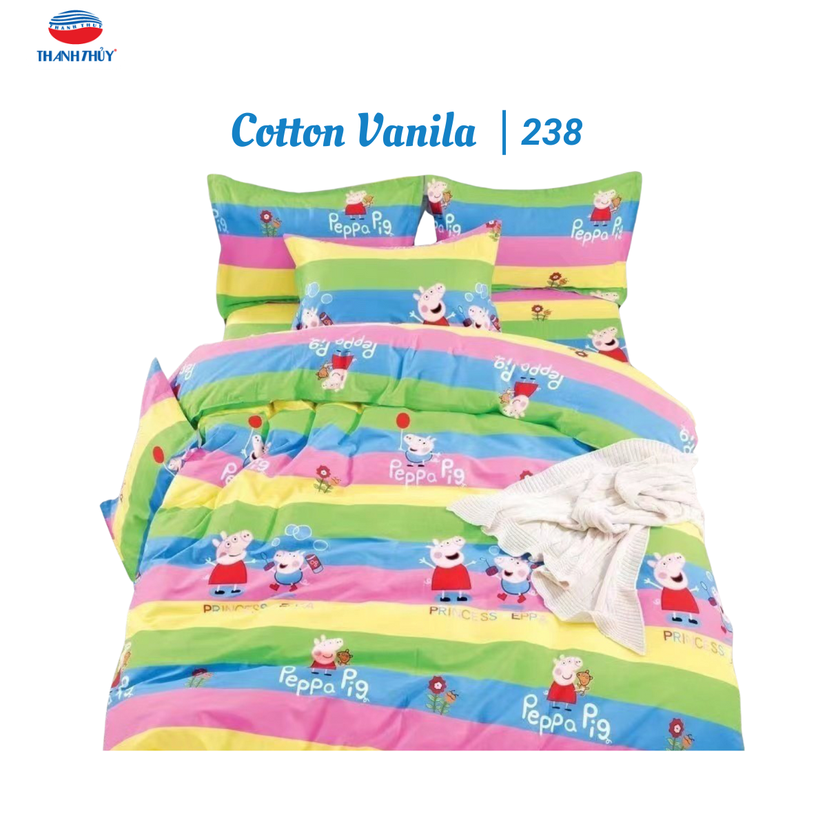  Ga Bọc Cotton Vanila 238 