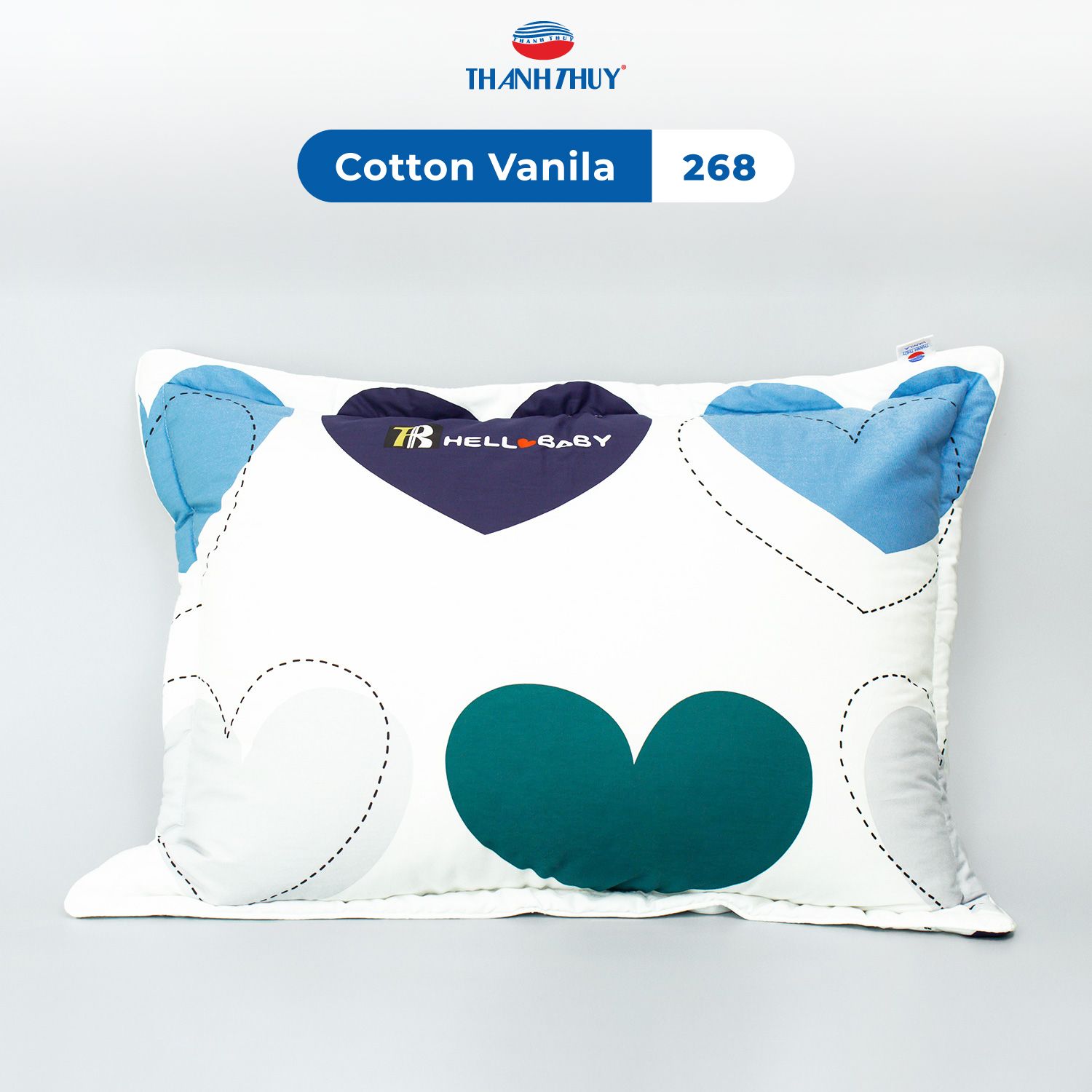  Vỏ Gối Lẻ Cotton Vanila 268 