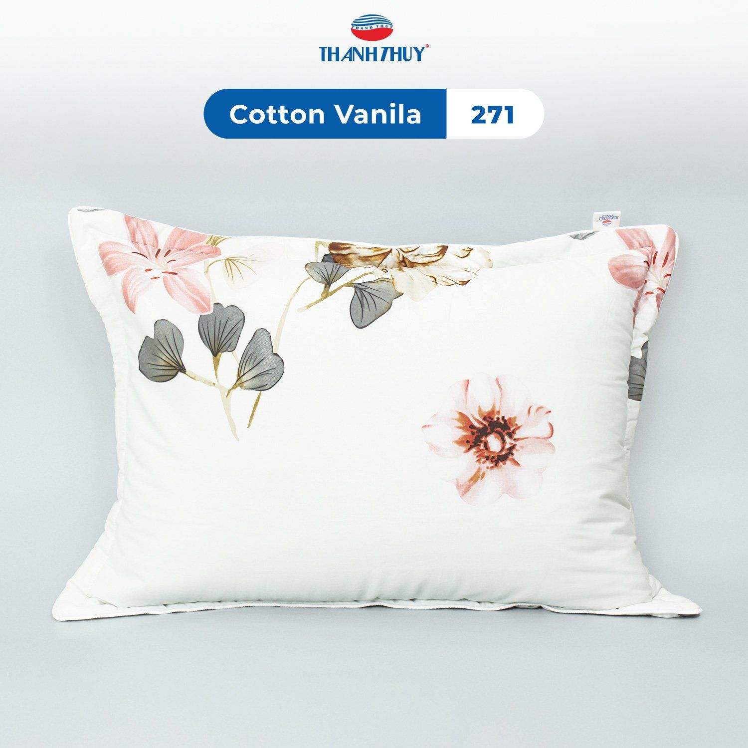  Vỏ Gối Lẻ Cotton Vanila 271 