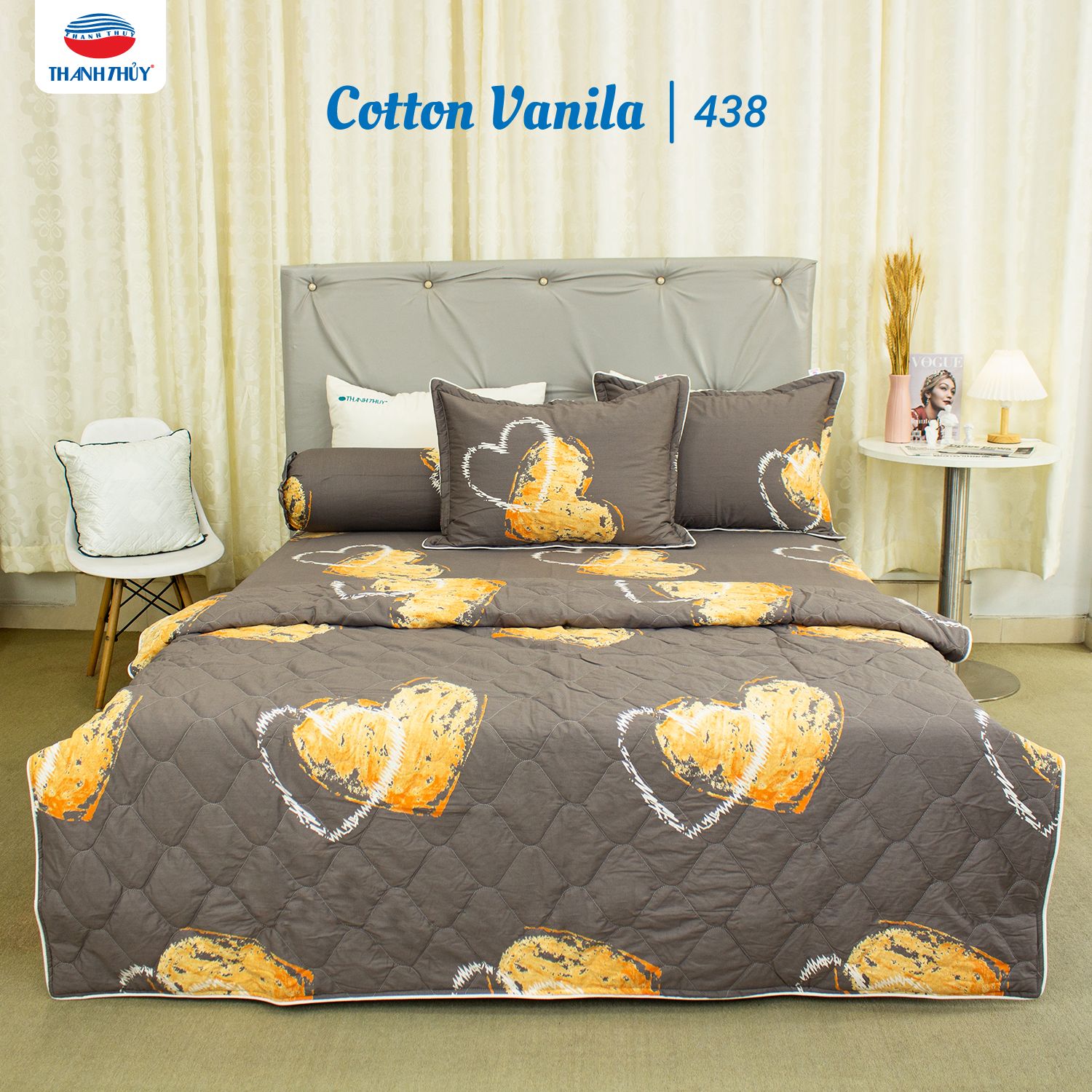  Ga Bọc Cotton Vanila 438 