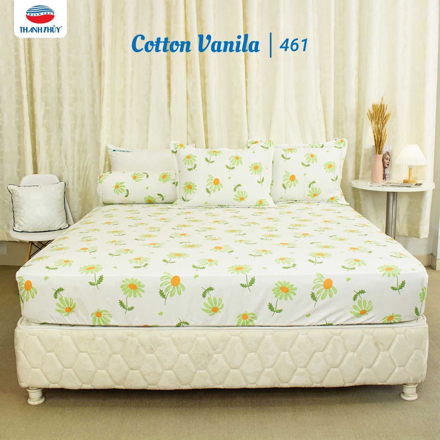  Ga Bọc Cotton Vanila 461 