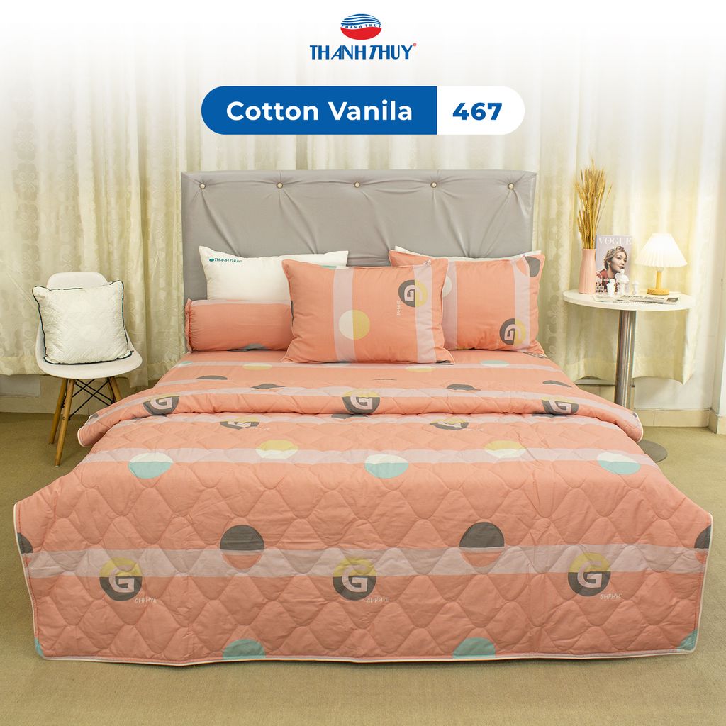  Vỏ Gối Lẻ Cotton Vanila 467 