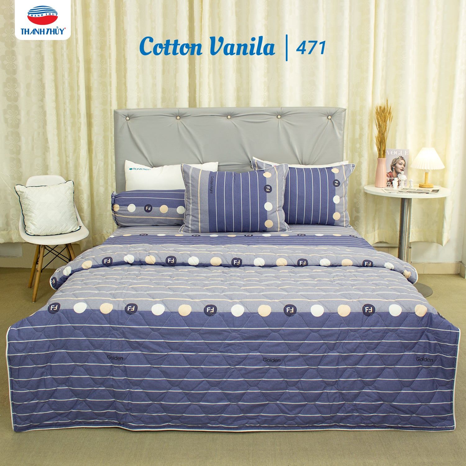  Ga Bọc Cotton Vanila 471 