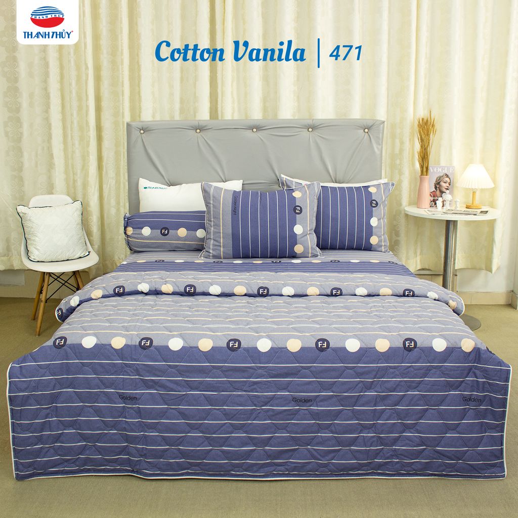  Chăn Lẻ Cotton Vanila 471 
