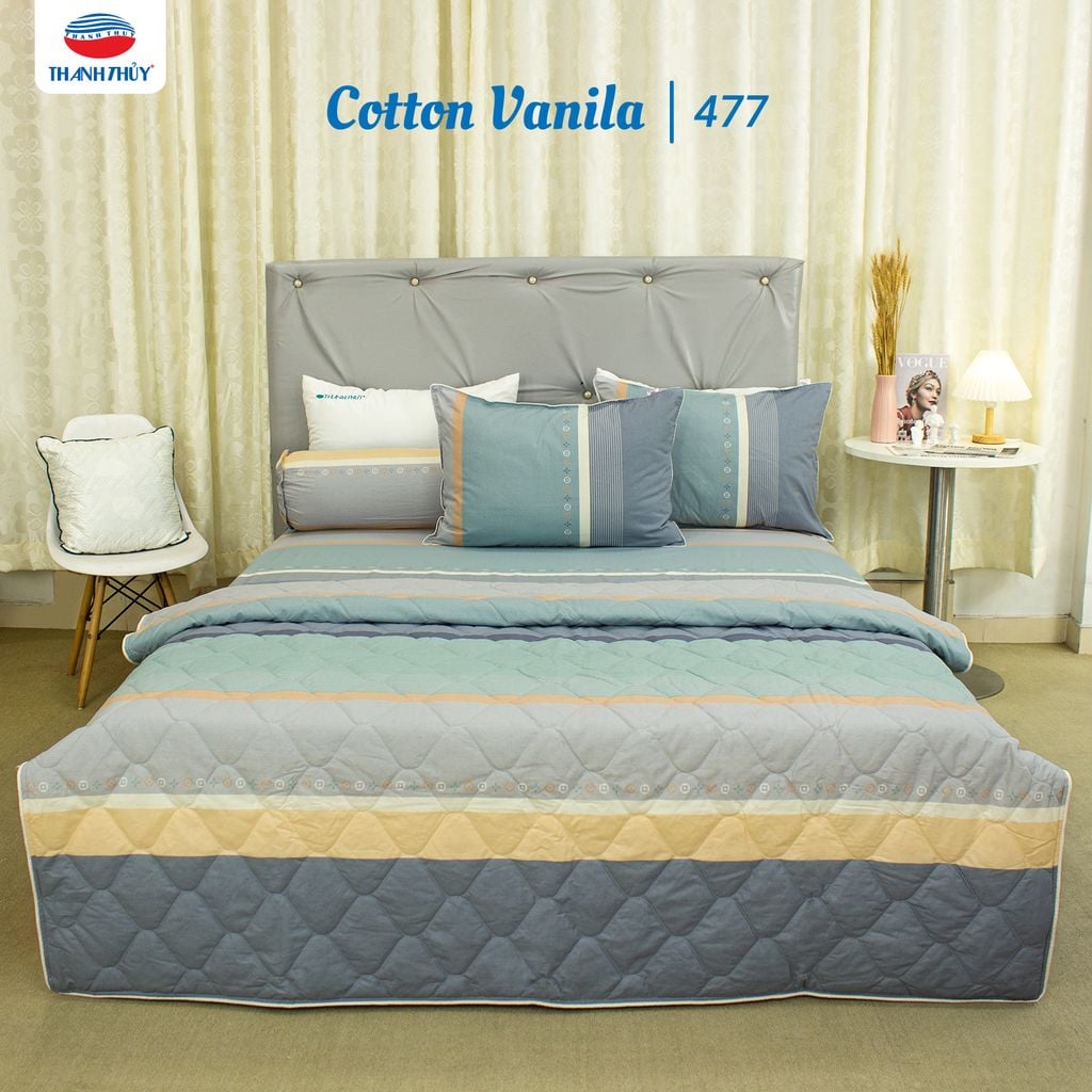  Chăn Lẻ Cotton Vanila 477 