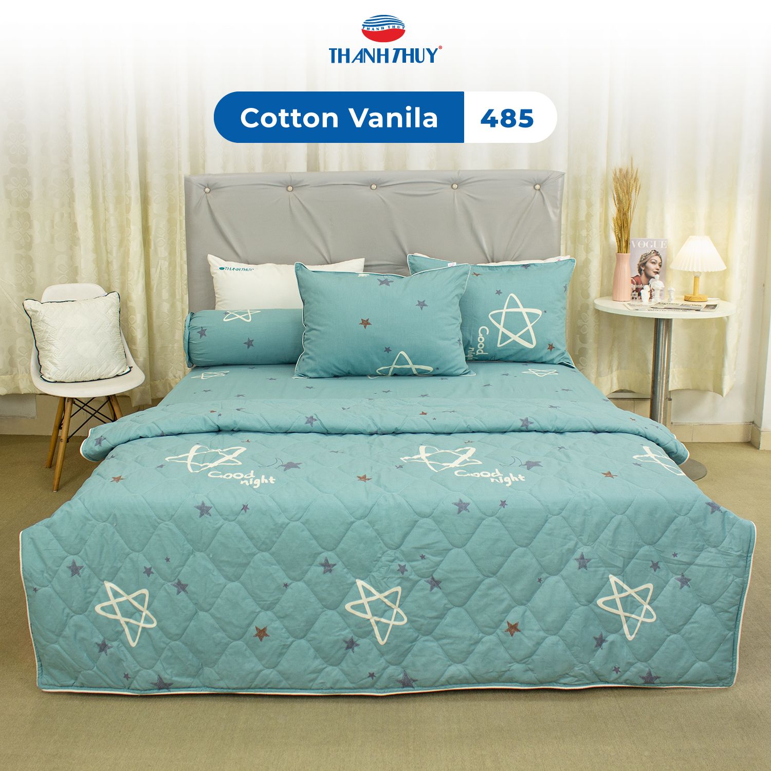  Ga Bọc Cotton Vanila 485 