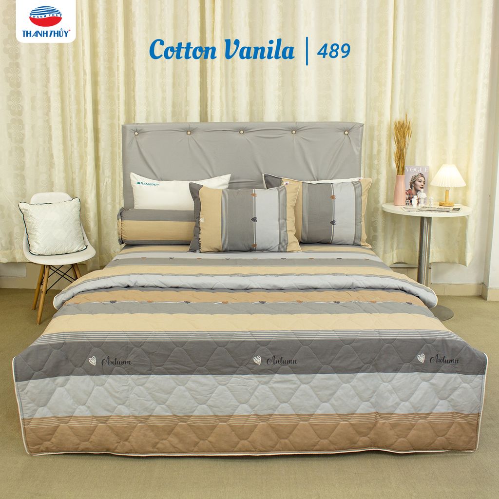  Chăn Lẻ Cotton Vanila 489 