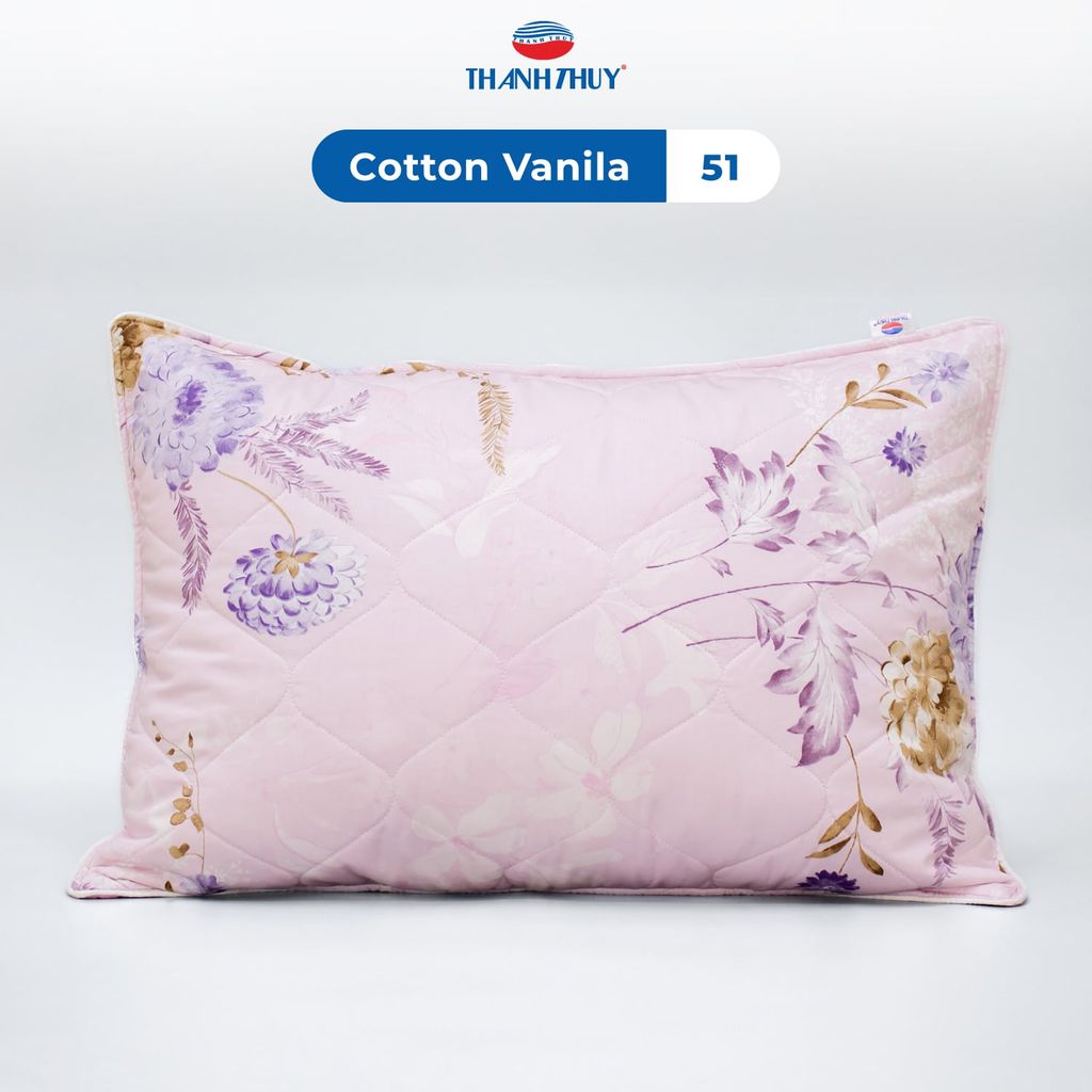  Vỏ Gối Lẻ Cotton Vanila 51 