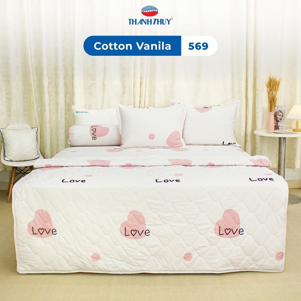  Vỏ Gối Lẻ Cotton Vanila 569 
