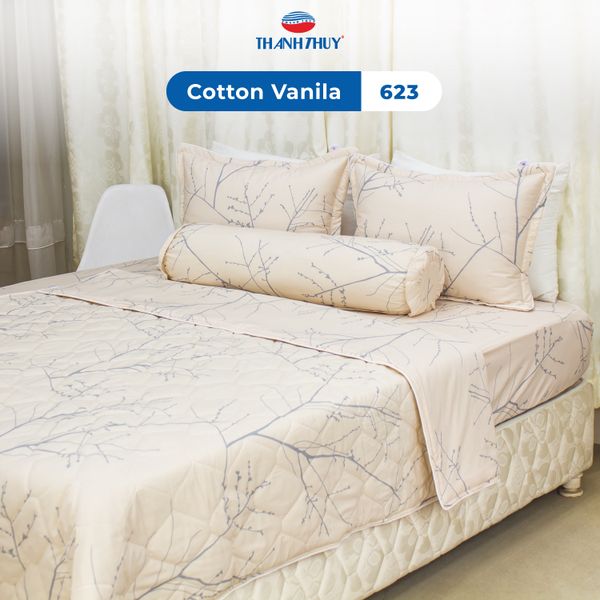 Vỏ Gối Lẻ Cotton Vanila 623 