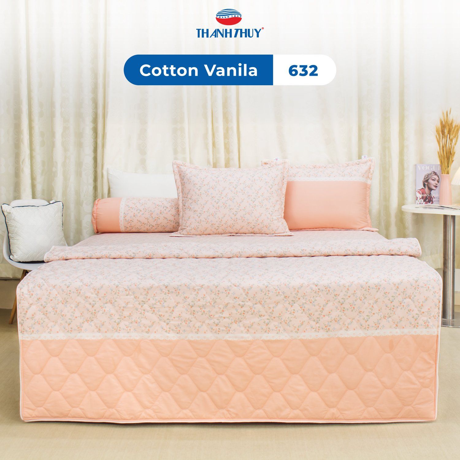  Ga Bọc Cotton Vanila 632 