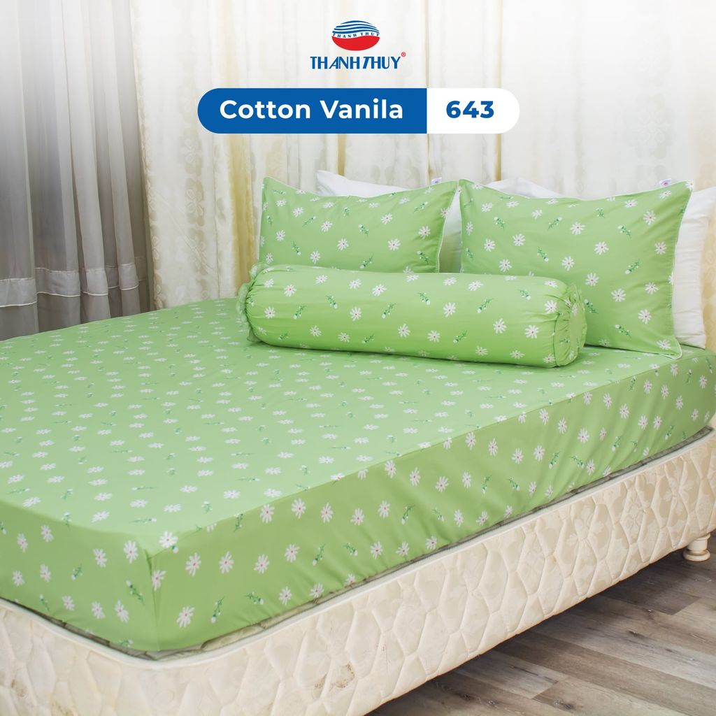  Vỏ Gối Lẻ Cotton Vanila 643 