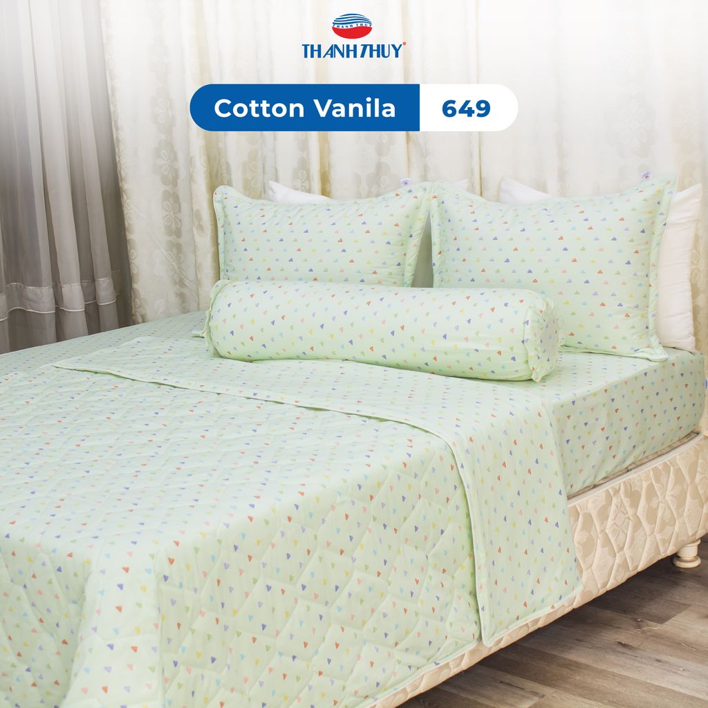  Vỏ Gối Lẻ Cotton Vanila 649 