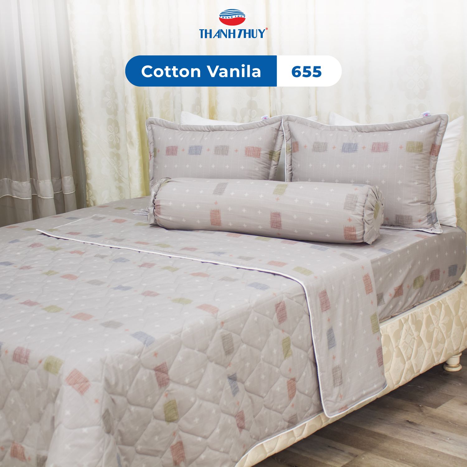  Ga Bọc Cotton Vanila 655 