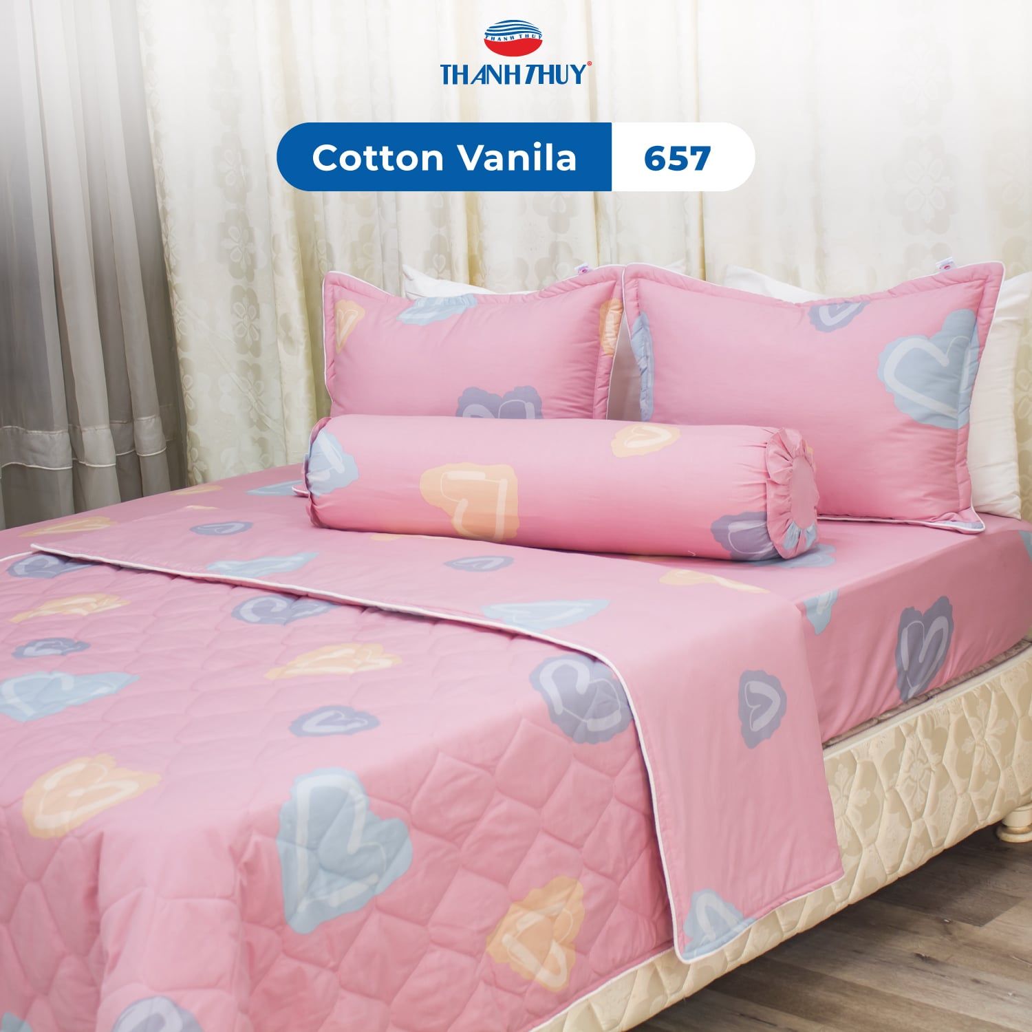  Ga Bọc Cotton Vanila 657 