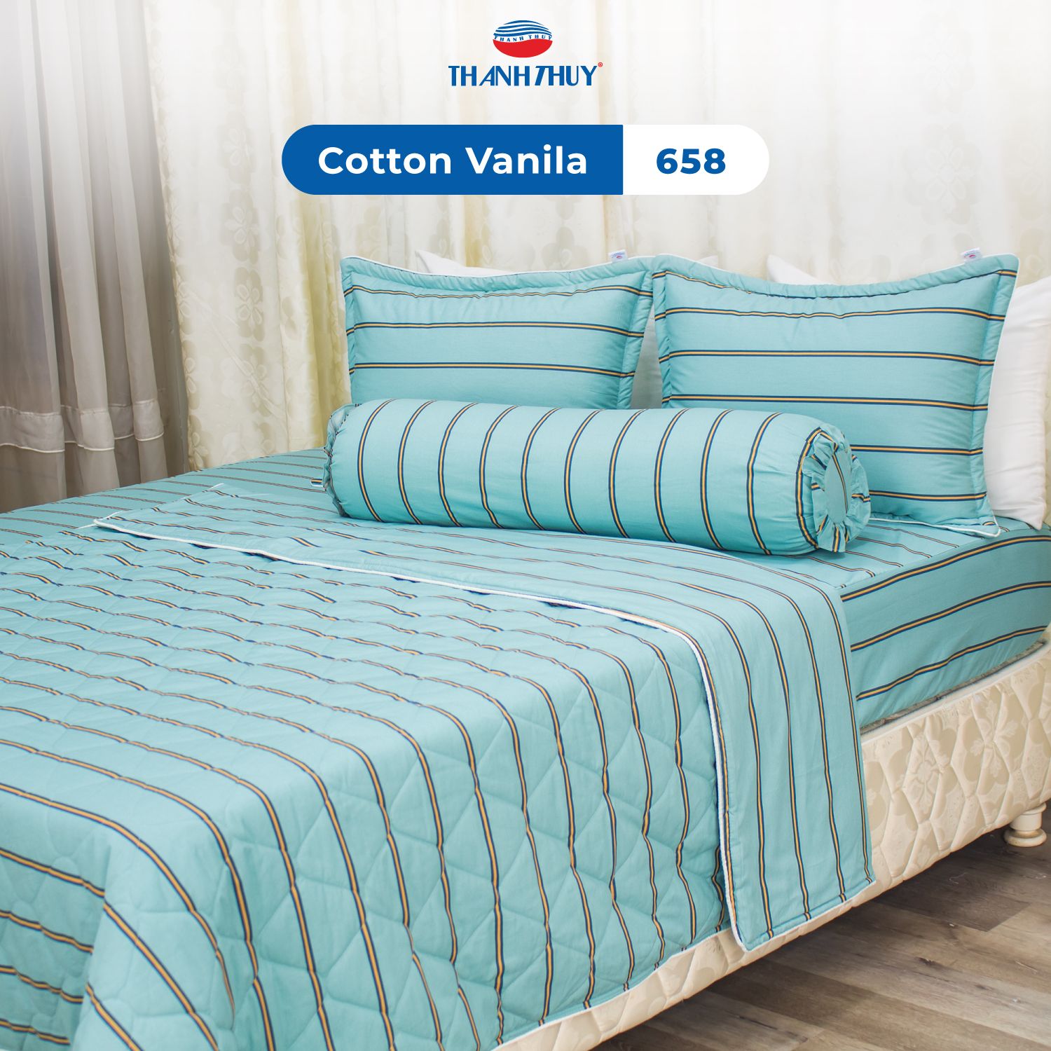  Chăn Lẻ Cotton Vanila 658 