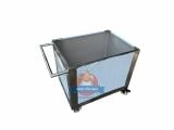  Xe Đẩy Inox chứa rác CR857 