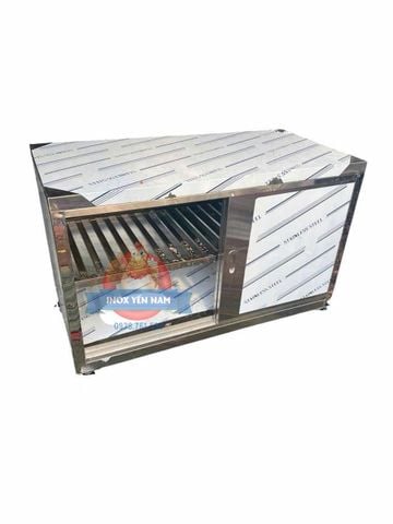  Tủ inox song cửa lùa 1m2 