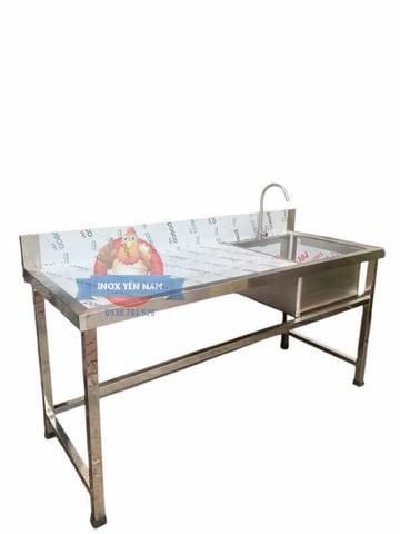  Bồn Rửa Công Nghiệp 1 Hộc 1m6 BT16 