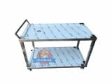  Xe Đẩy Inox 2 Tầng sàn âm SA858 