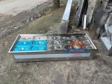  Thùng Đá Inox Giữ Lạnh 15 Khay Topping 1/3 