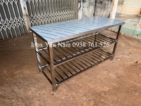  Bàn Inox 3 Tầng S1268 