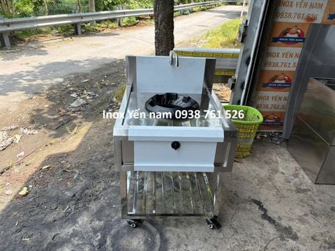  Bếp Á 1 Họng Gang Công Nghiệp Bánh xe xoay BX 