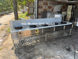  Bếp Á 5 Họng Công Nghiệp Inox 304 