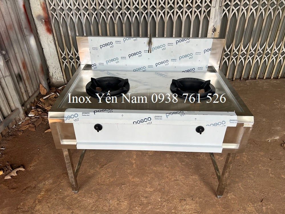  Bếp Công Nghiệp 2 Họng 