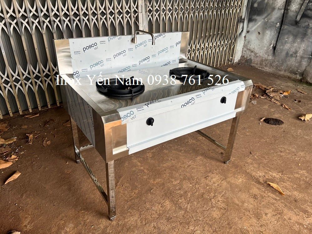  Bếp Công Nghiệp 2 Họng 