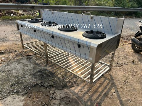  Bếp Á 4 Họng Kiềng Gang SX2487 