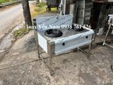  Bếp Ga Công Nghiệp Đôi 2 Họng Kiềng Gang 